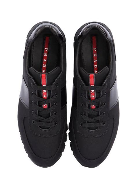 prada race runners black|Buy Prada Match Race 'Black' .